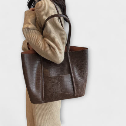 Nora. - Vintage Schultertasche