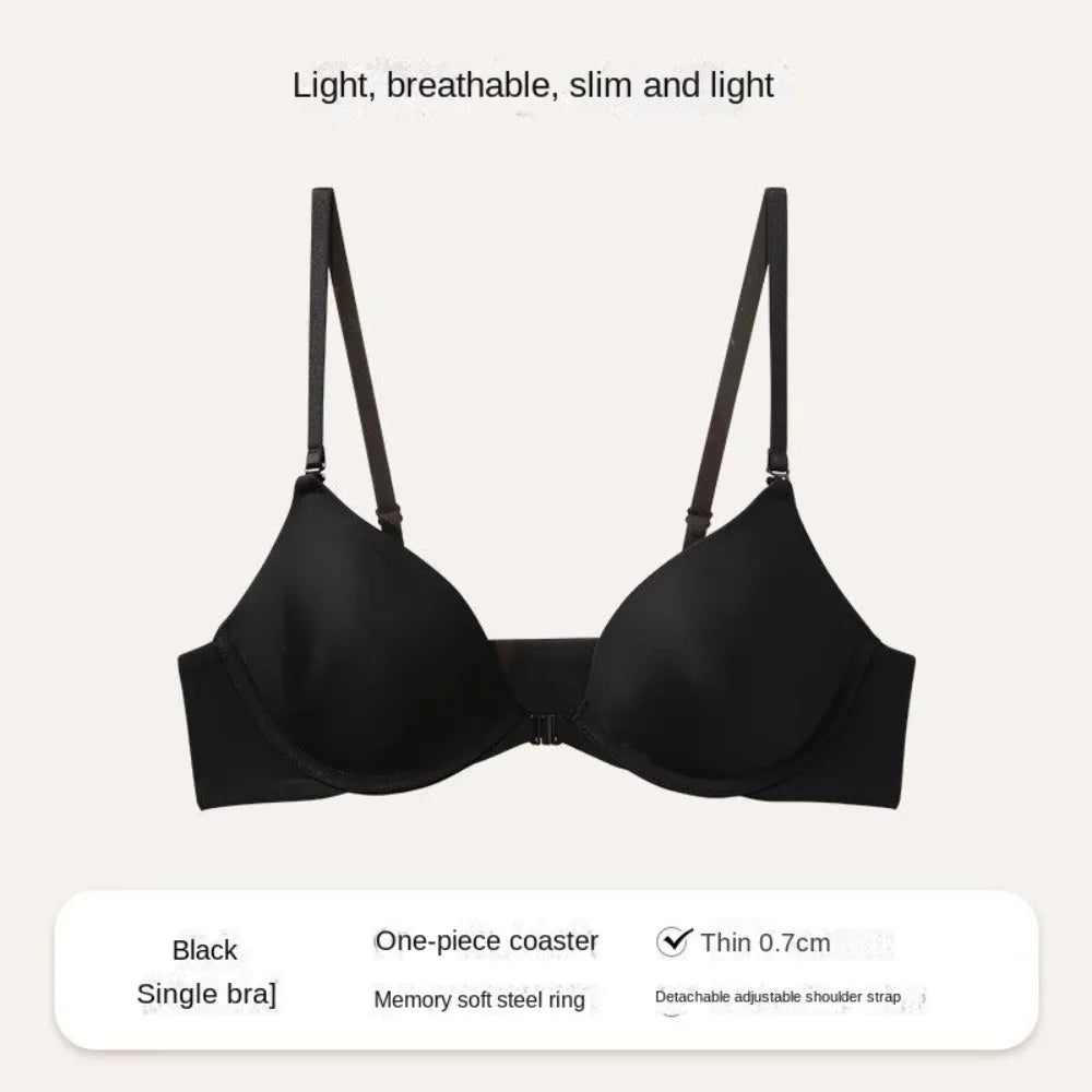 CLARA – Nahtloser Push-Up BH mit Frontverschluss