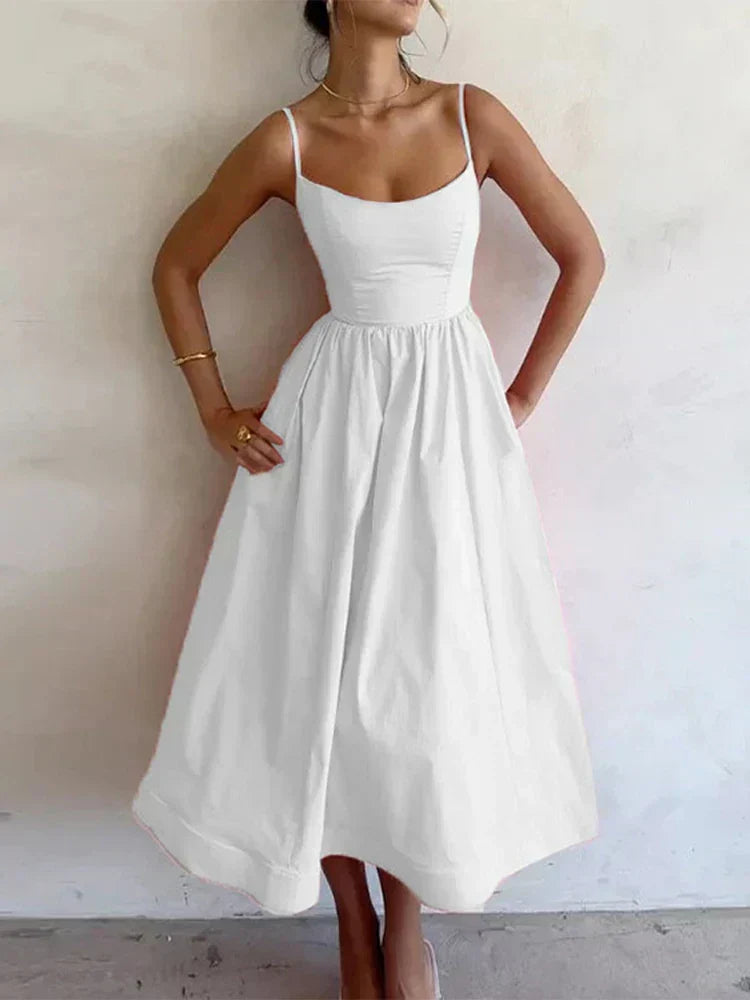 Jovie - Spaghetti-Träger Kleid