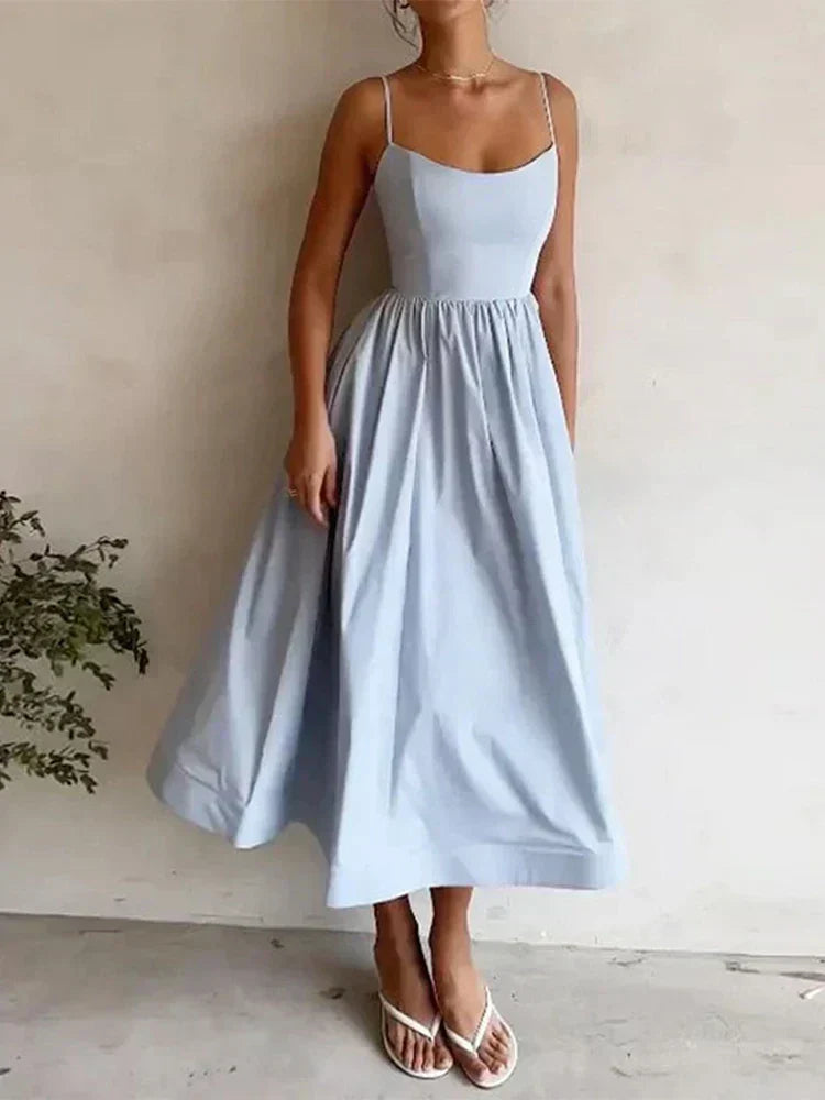 Jovie - Spaghetti-Träger Kleid