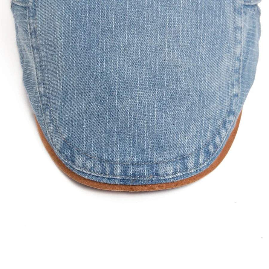 Vieceli™ | Premium Denim Flat Cap – Zeitloser Stil & täglicher Komfort