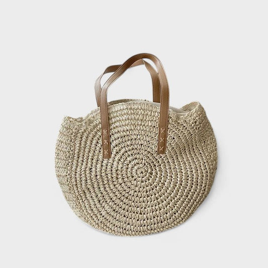 Nora. – Handgewebte Strandtasche