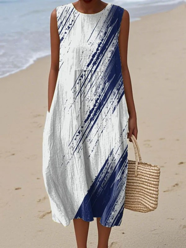 Elena™ - Alltags Elegantes Midi-Kleid