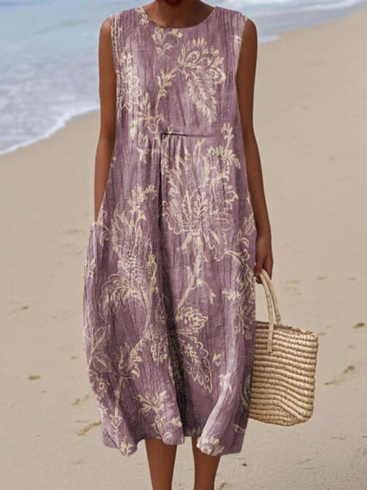 Celine™ - Alltags-Sommer Midi-Kleid