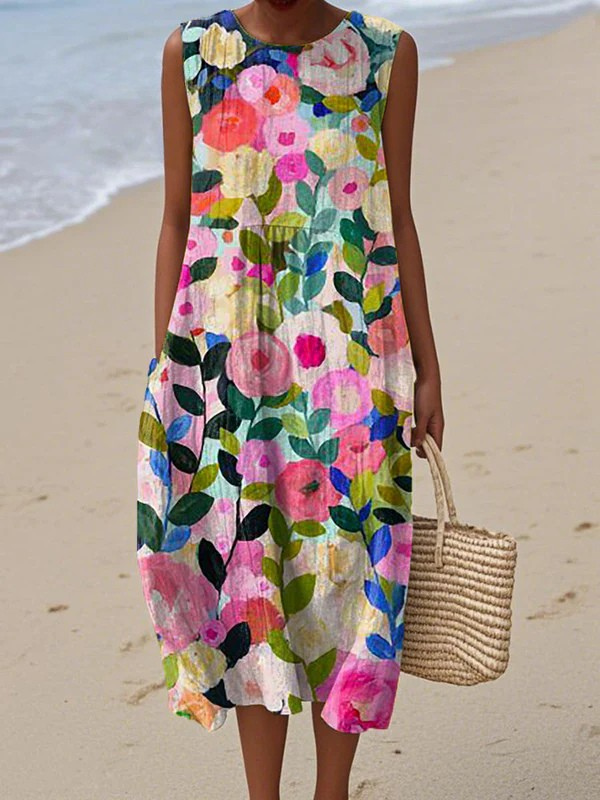 Noa - Alltag Midi Kleid