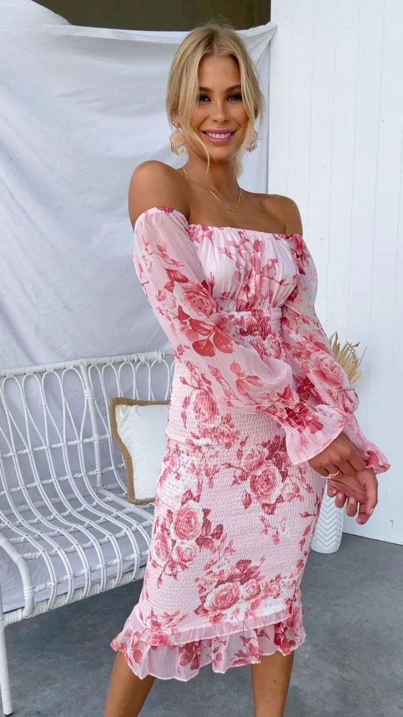 Dahlie - Midi Kleid