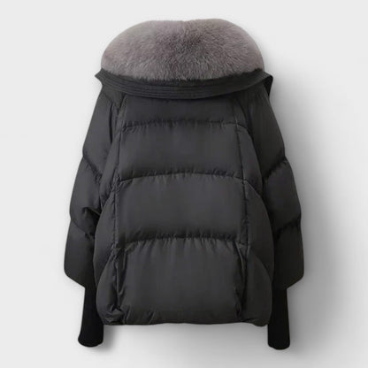 Lucyna - Elegante Jacke mit Pelz