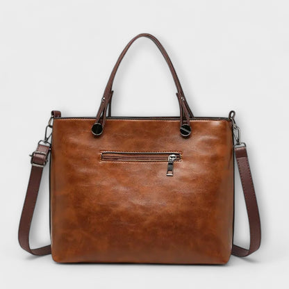 Nora. - Elegante Lederhandtasche