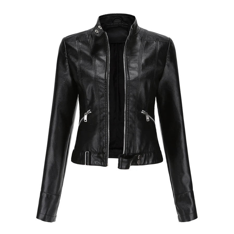 Damen Winterjacke Taillierte Passform Reißverschluss