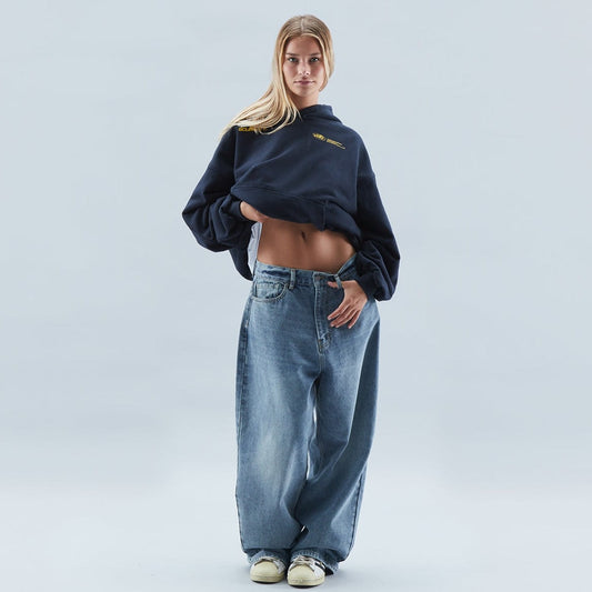 Leichter Kapuzen-Hoodie aus atmungsaktivem Stoff, locker geschnitten | Ideal für Frühling und Sommer