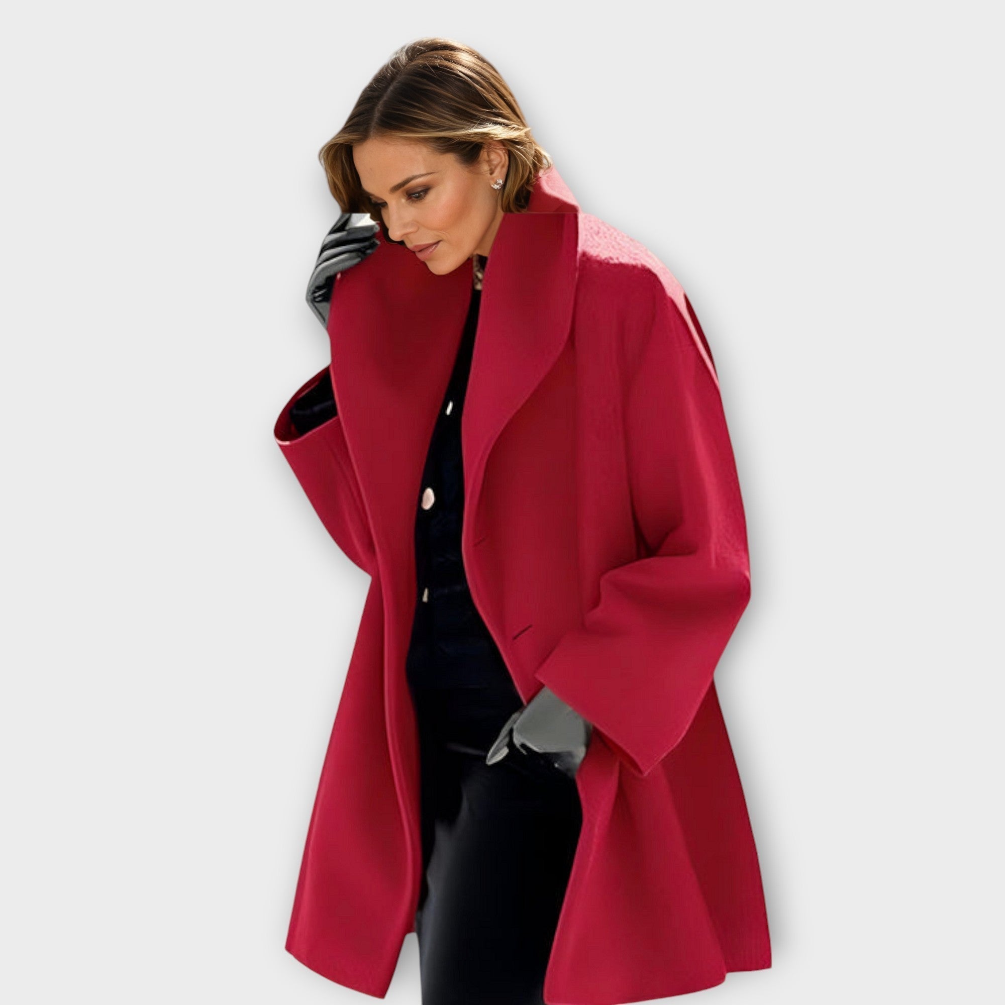 Huber - Premium Winddichter Wollmantel