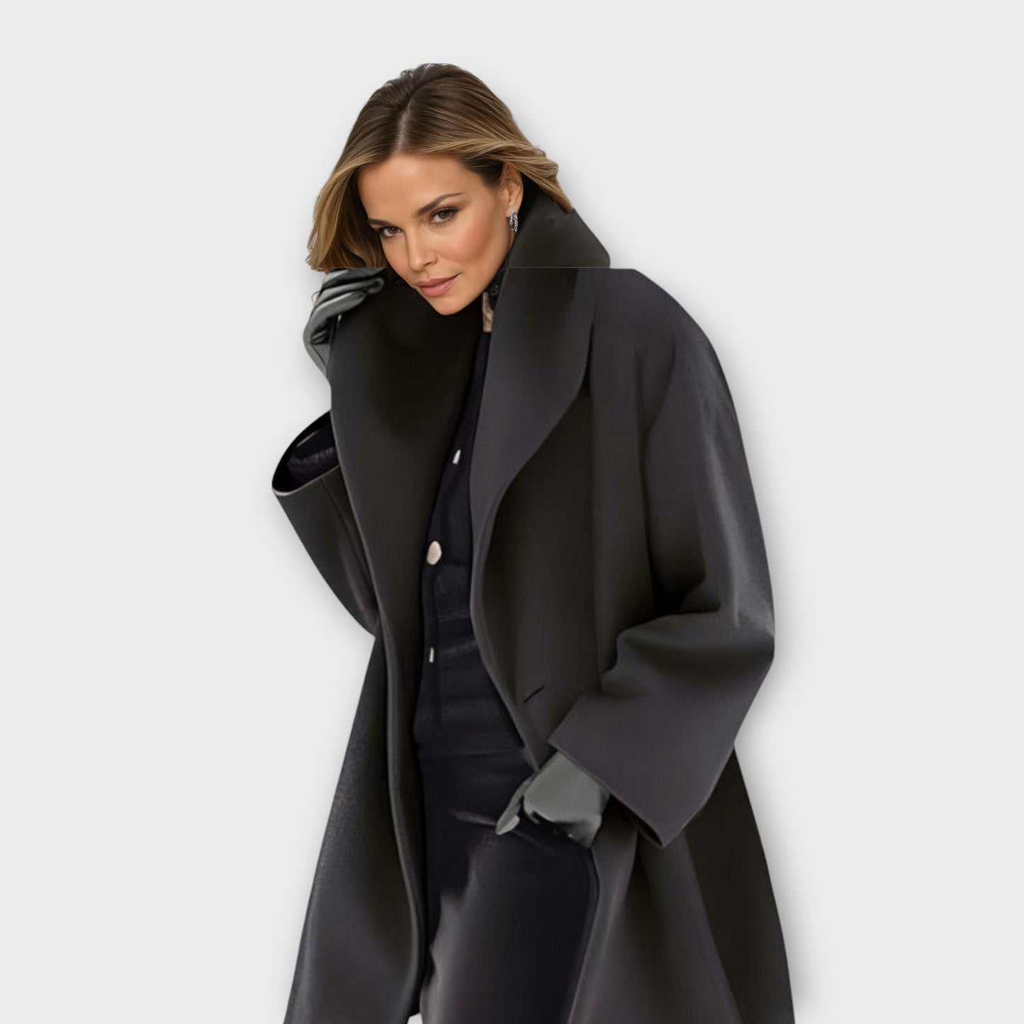 Huber - Premium Winddichter Wollmantel