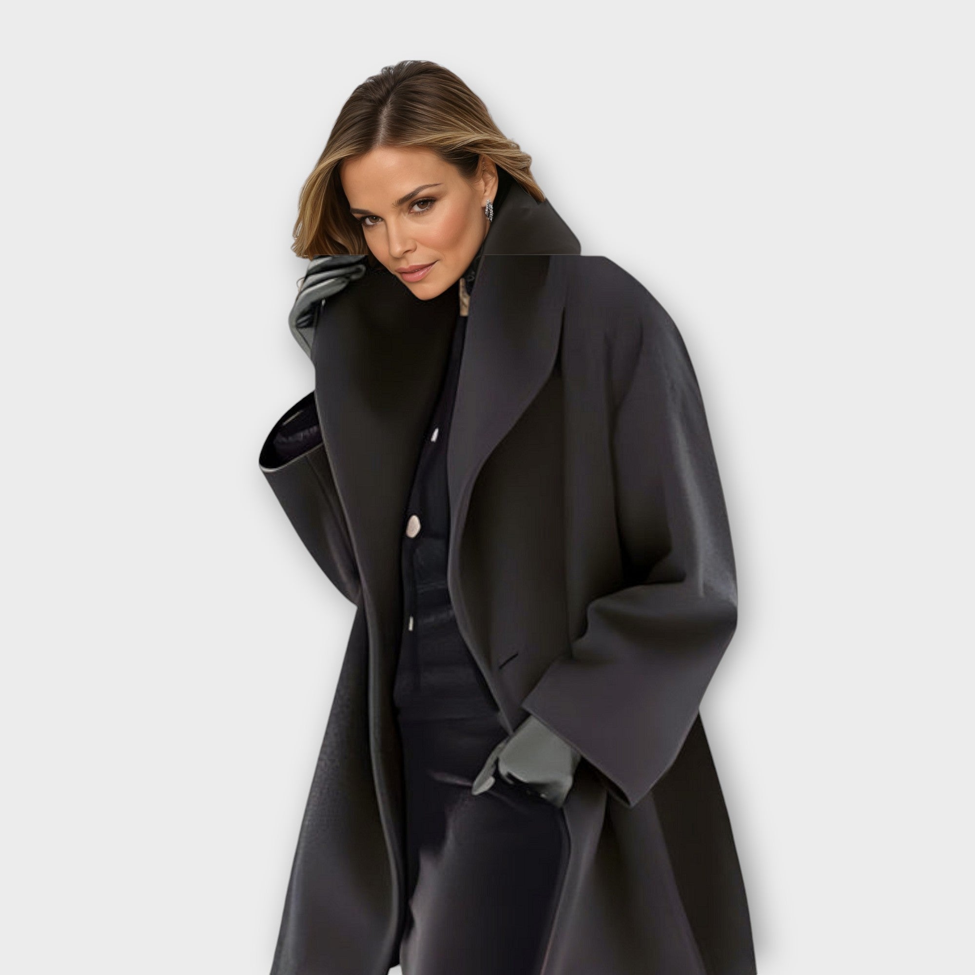 Huber - Premium Winddichter Wollmantel