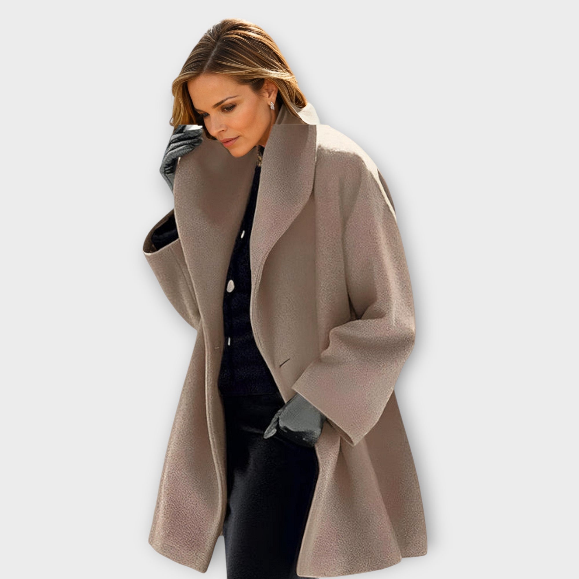 Huber - Premium Winddichter Wollmantel