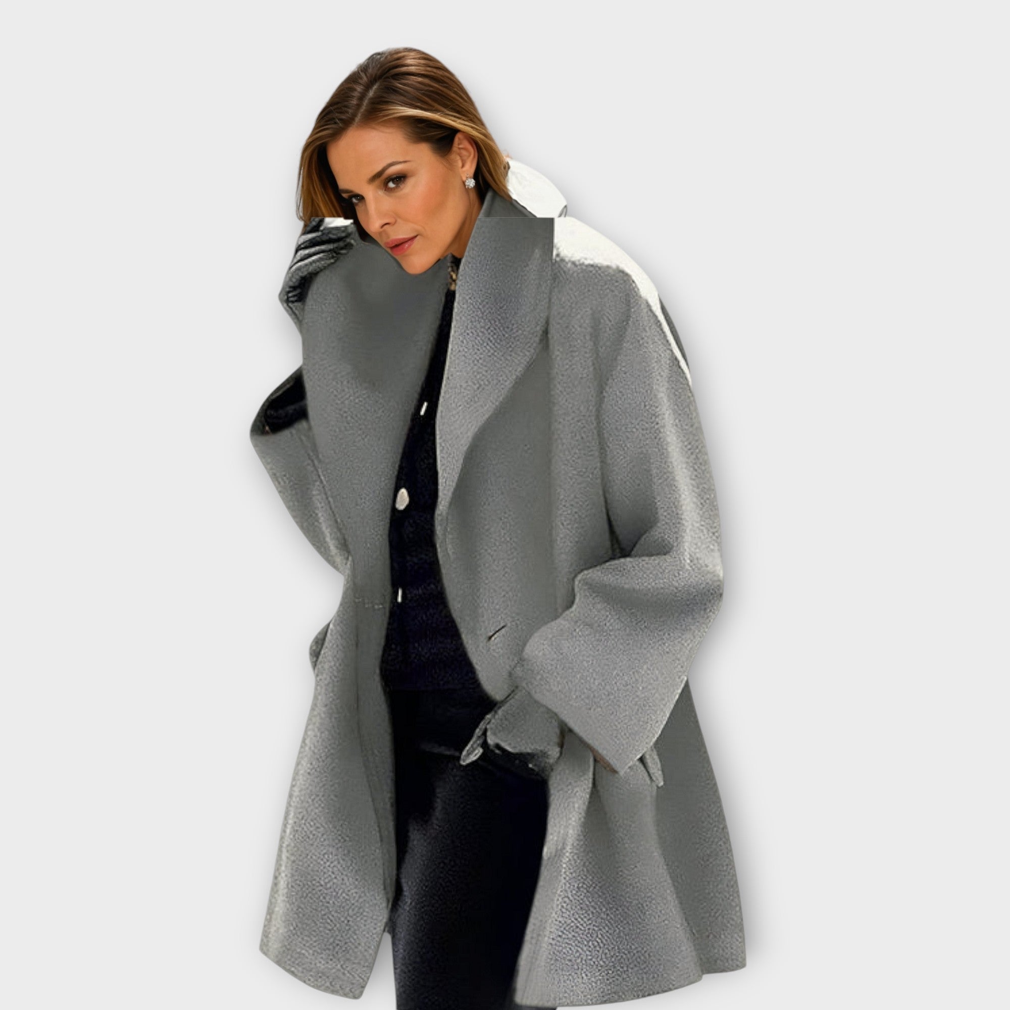 Huber - Premium Winddichter Wollmantel
