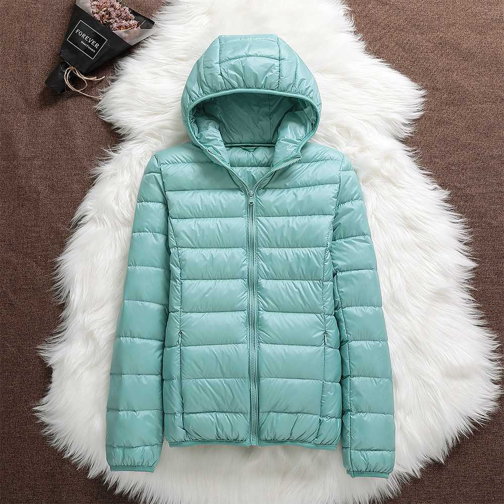 Nord - Neue Jacke mit weißen Entenfedern