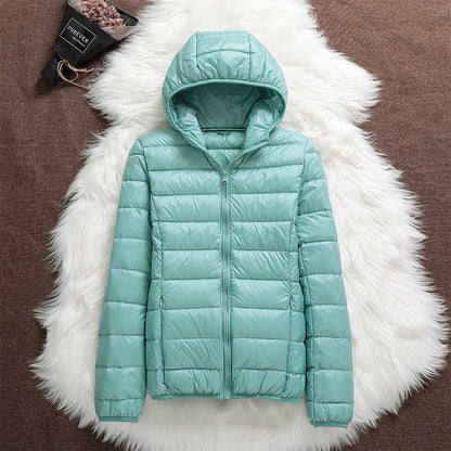 Nord - Neue Jacke mit weißen Entenfedern