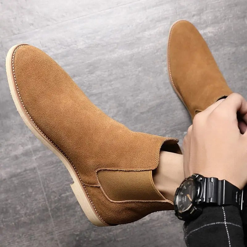 Bradley | Wildleder Chelsea-Stiefel