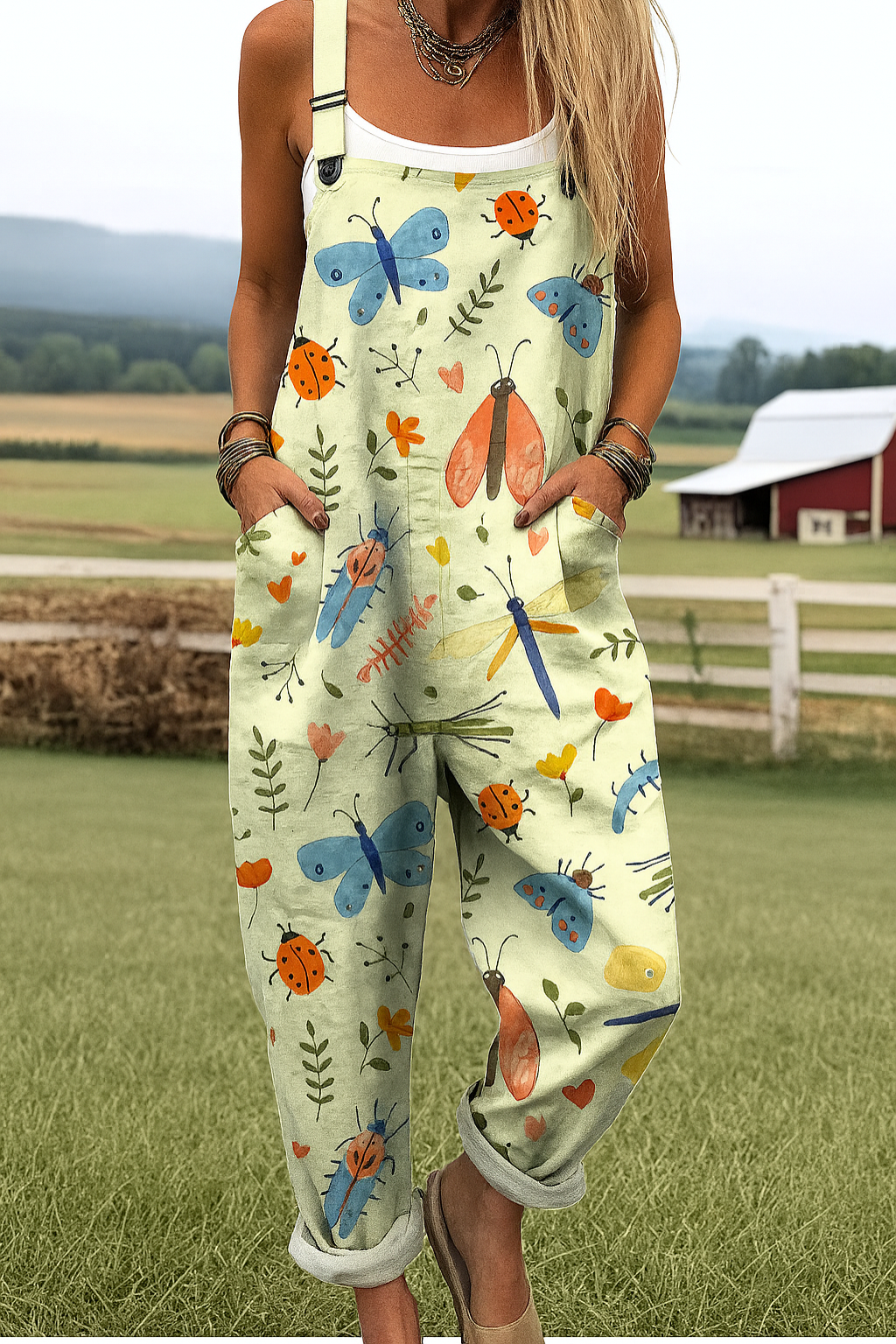 Victoria™ | Künstlerischer Latzhose